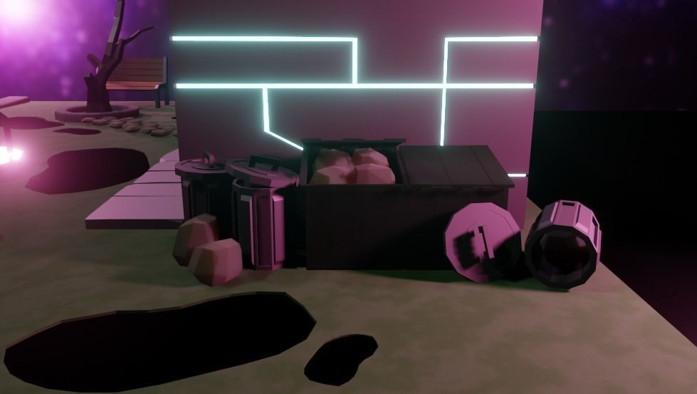 Original house low-poly game ready Low-poly 3D model_2