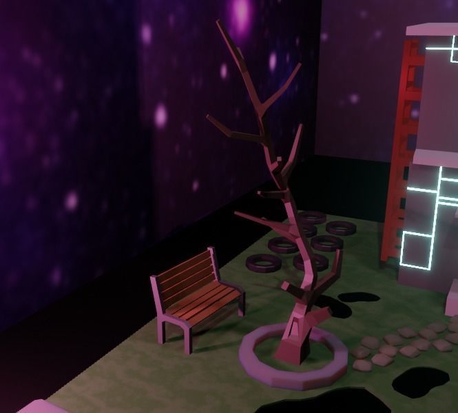 Original house low-poly game ready Low-poly 3D model_4