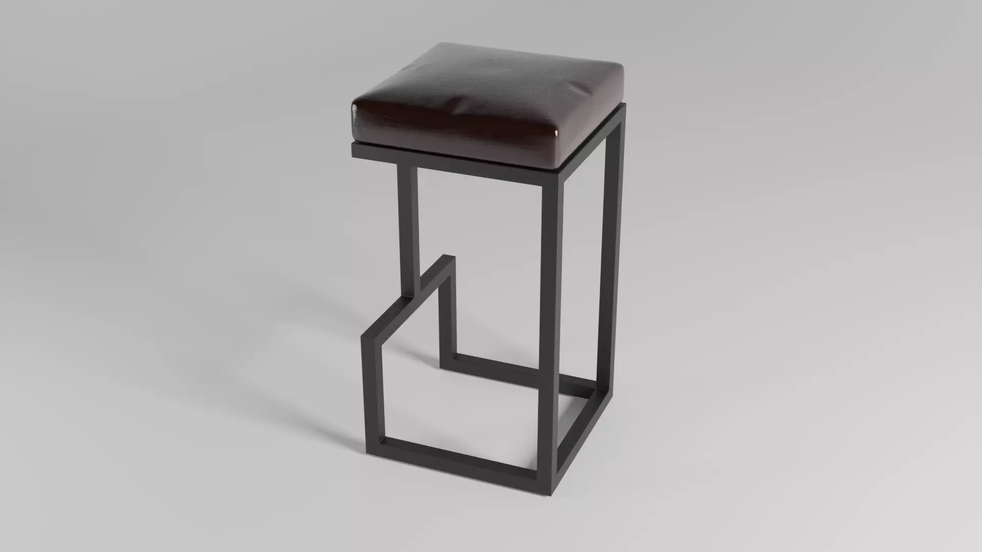 Modern Stool Free 3D model