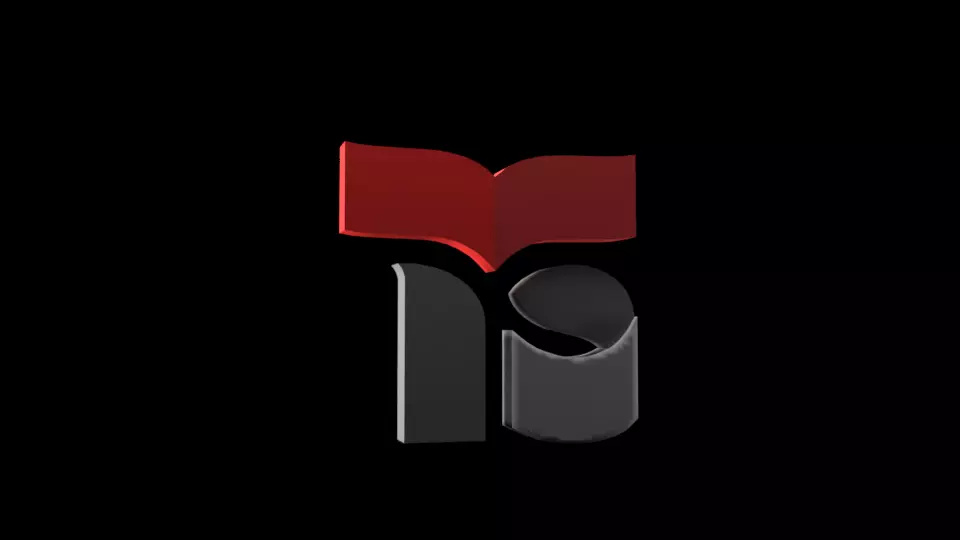 Telkom Schools logo Free 3D model
