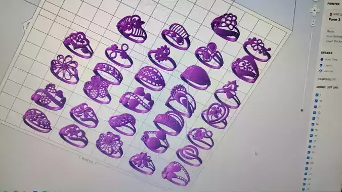 60 Buff Rings Bundle