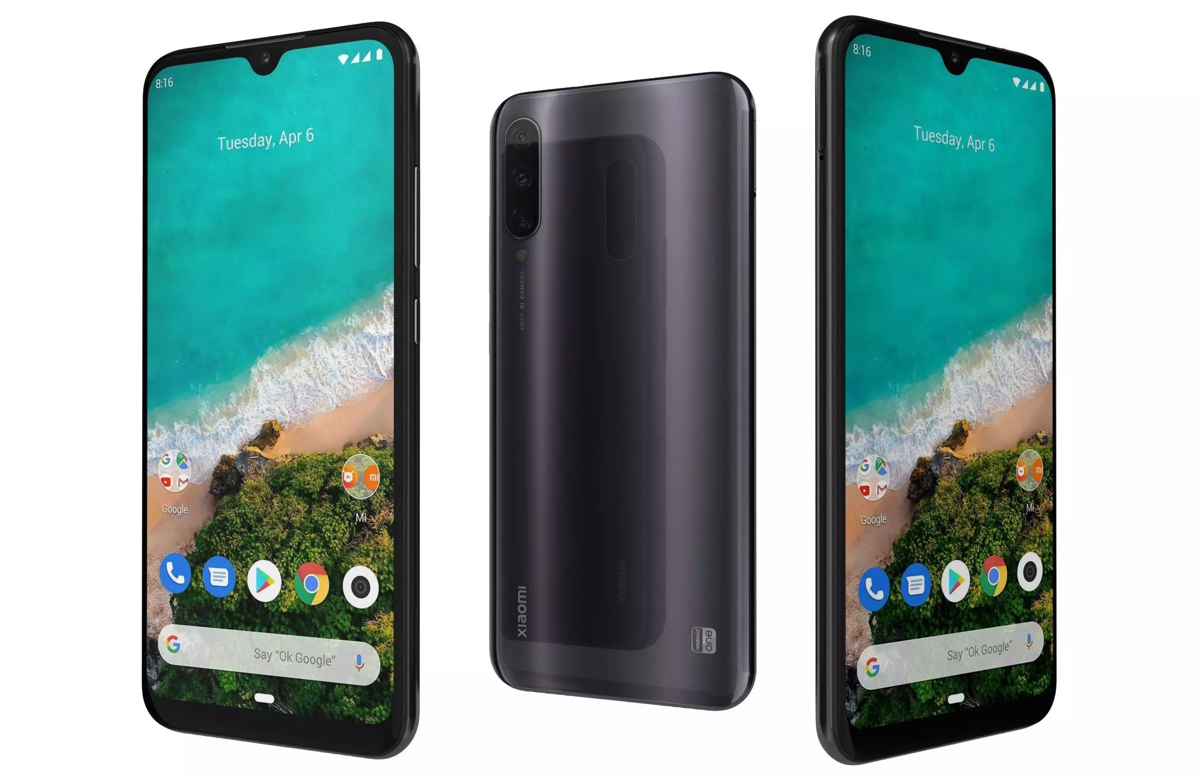 Xiaomi Mi A3 Kind of Gray 3D model