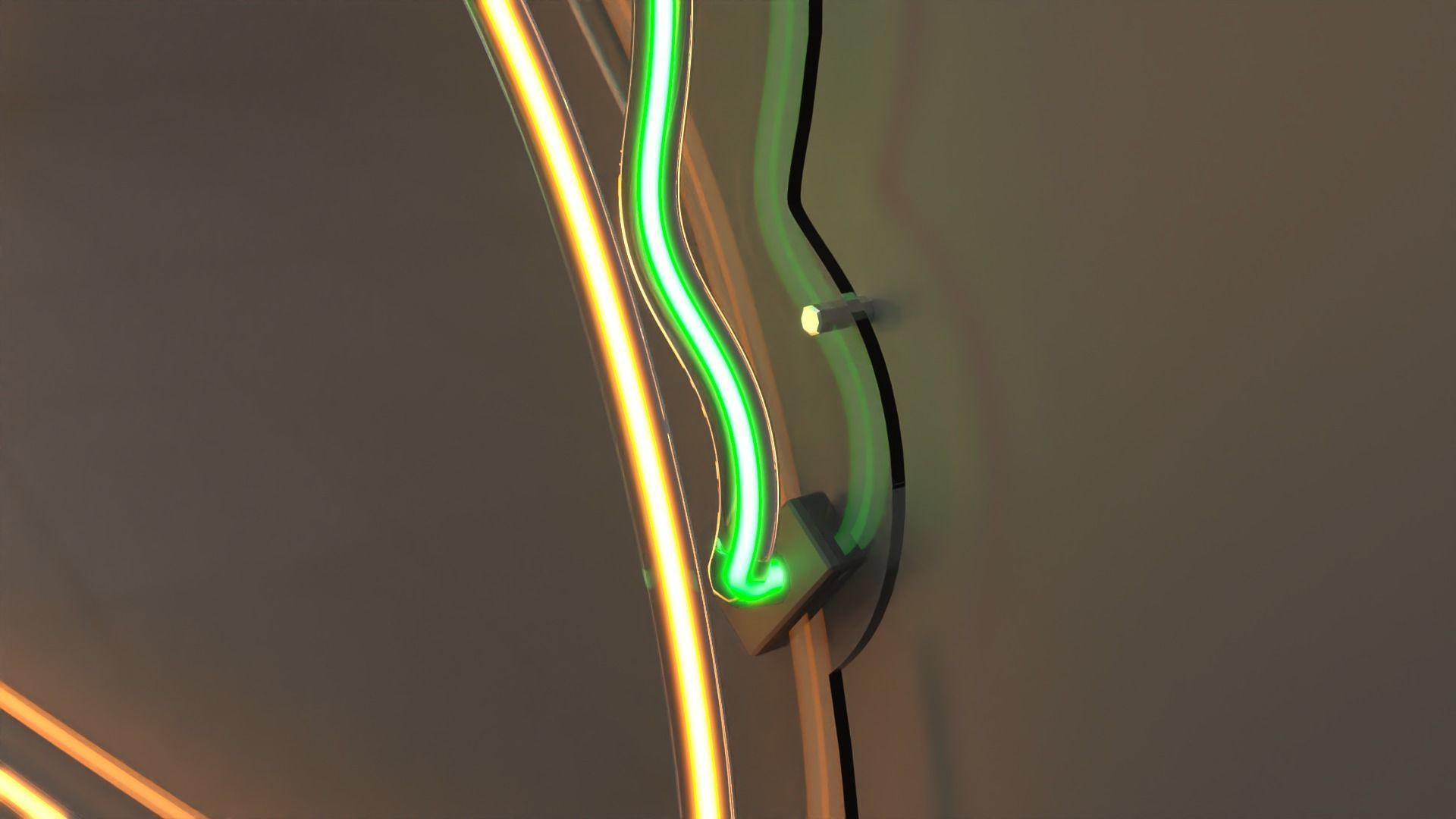 Taco - Neon Sign 3D model_2