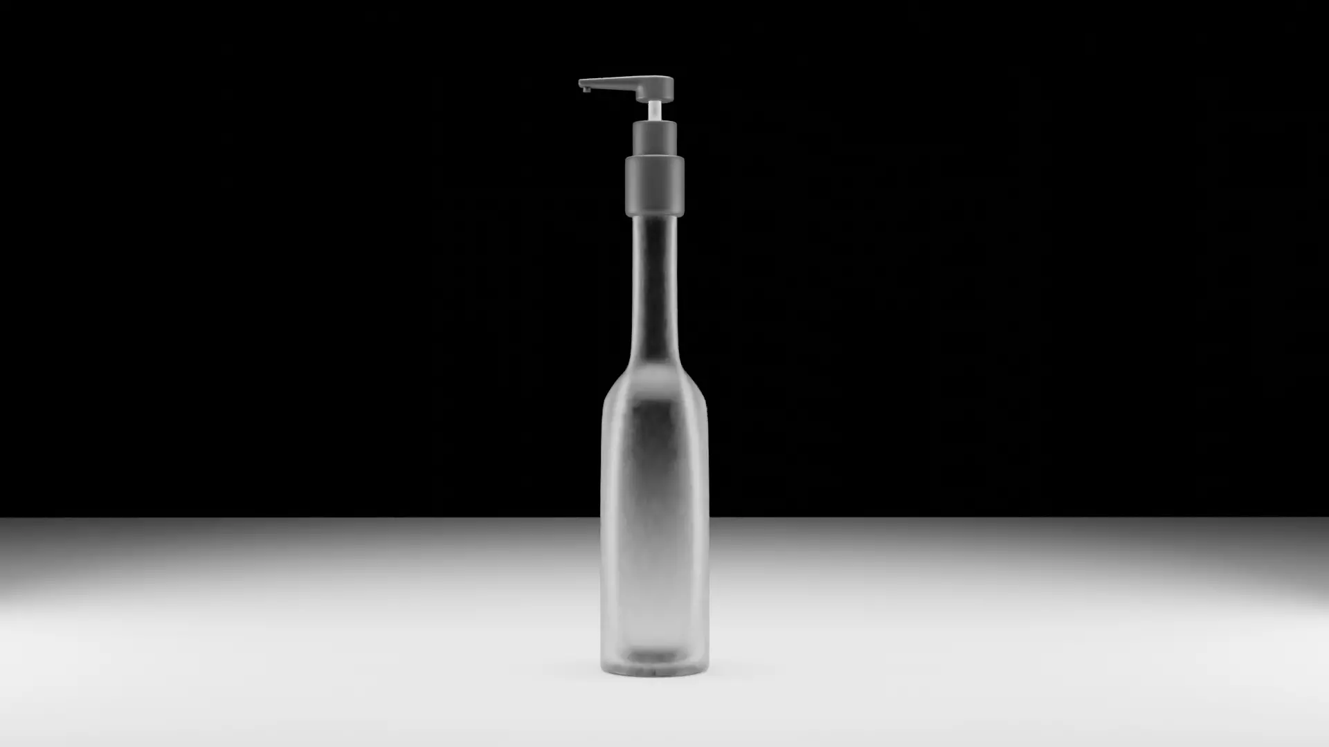 syrup bottle 3D model_0