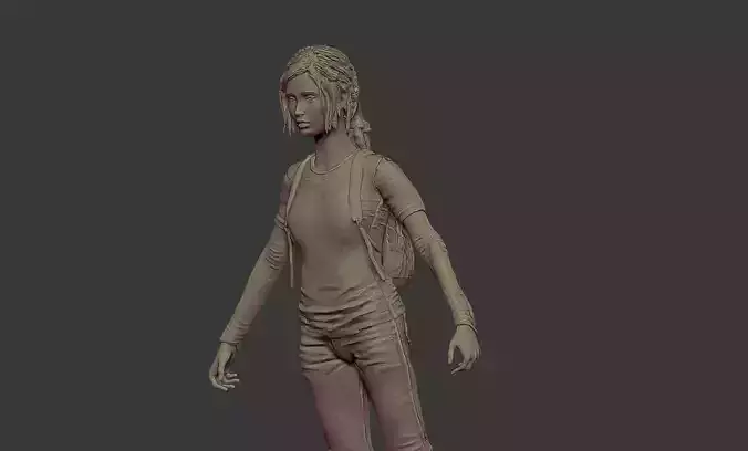 Ellie 3D print model