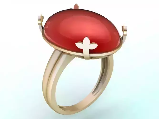 Gemstone Rings - Oval stone ring - Womens Rings