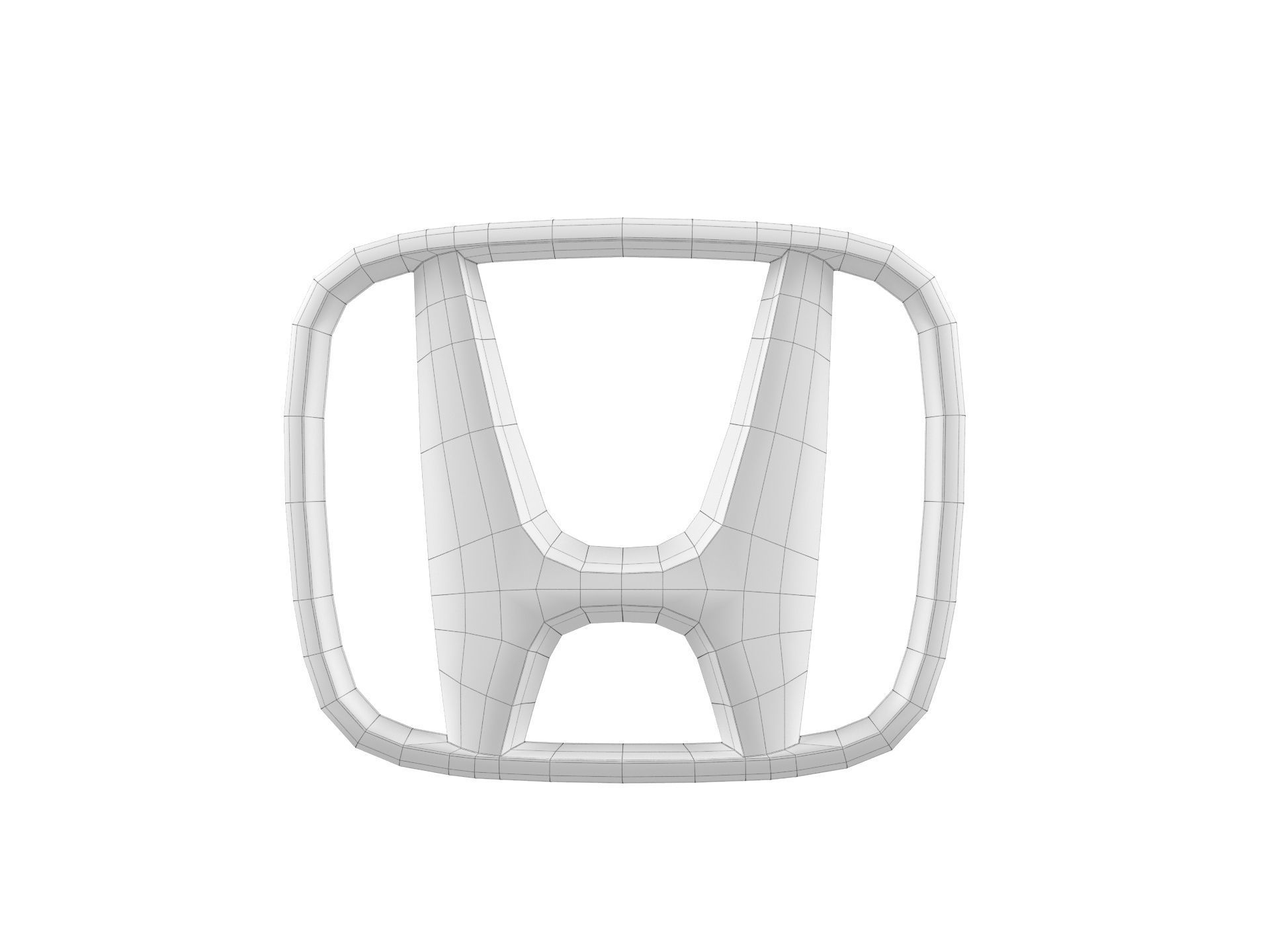 Honda Logo 3D model 3D printable | CGTrader
