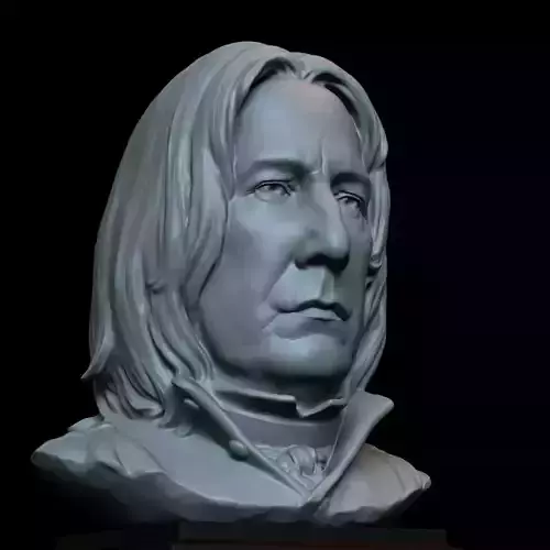 Professor Severus Snape - Alan Rickman - from Harry Potter 3D print model