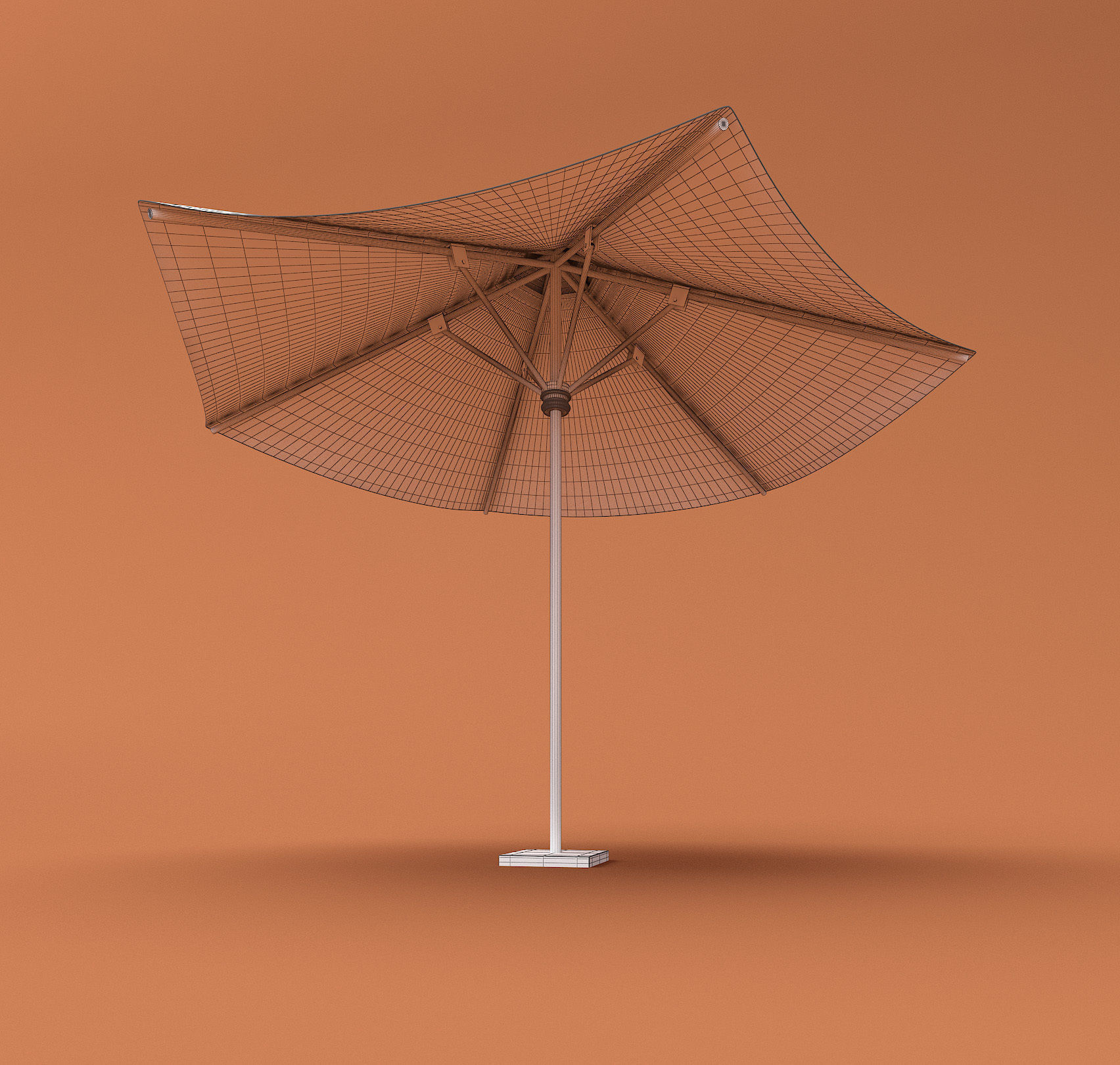 patio umbrella 01 3D model_11