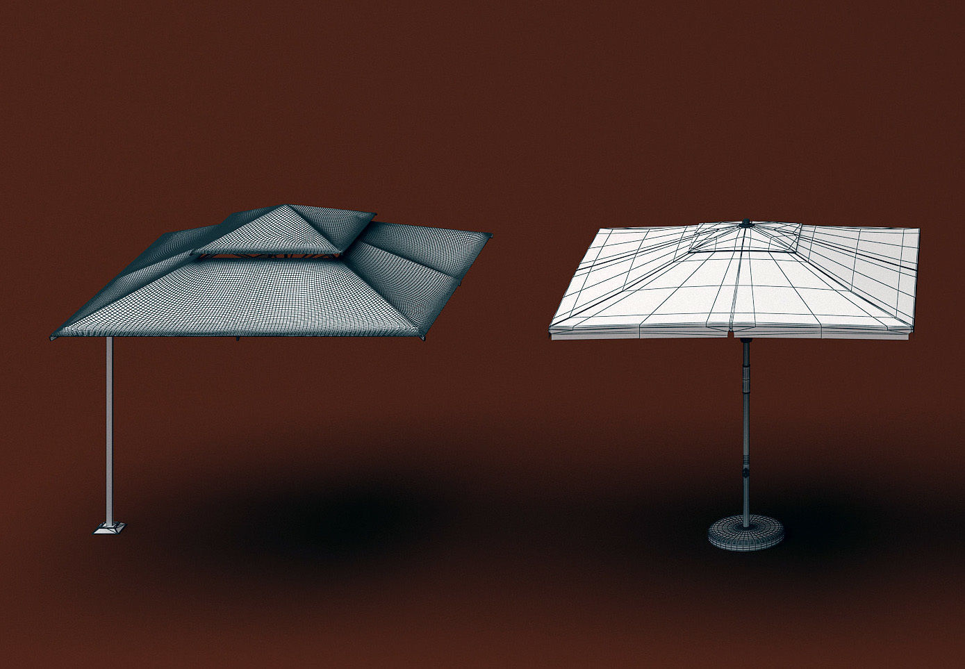 patio umbrella 01 3D model_19