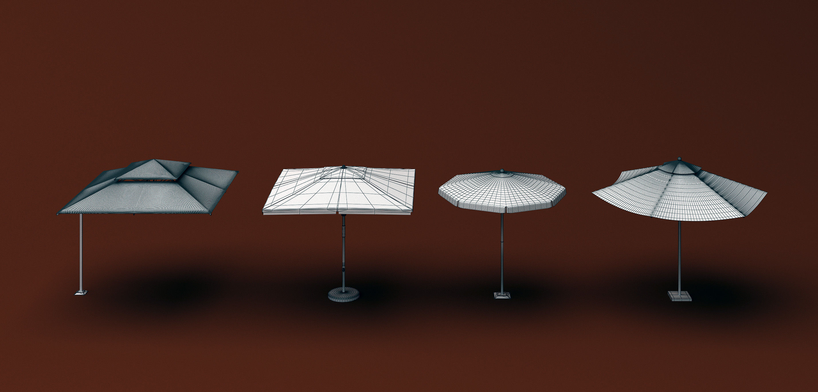patio umbrella 01 3D model_14