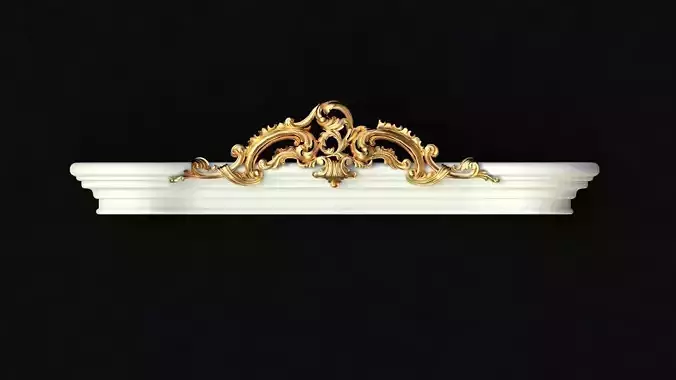 Central decor ornament for furniture