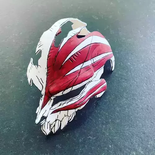 Hollow Mask - Bleach Ichigo Cosplay Mask  3D print model