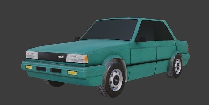 Nissan Sentra  Low-poly 3D model
