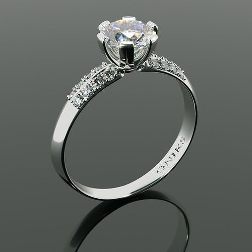 Diamond Ring  3D print model