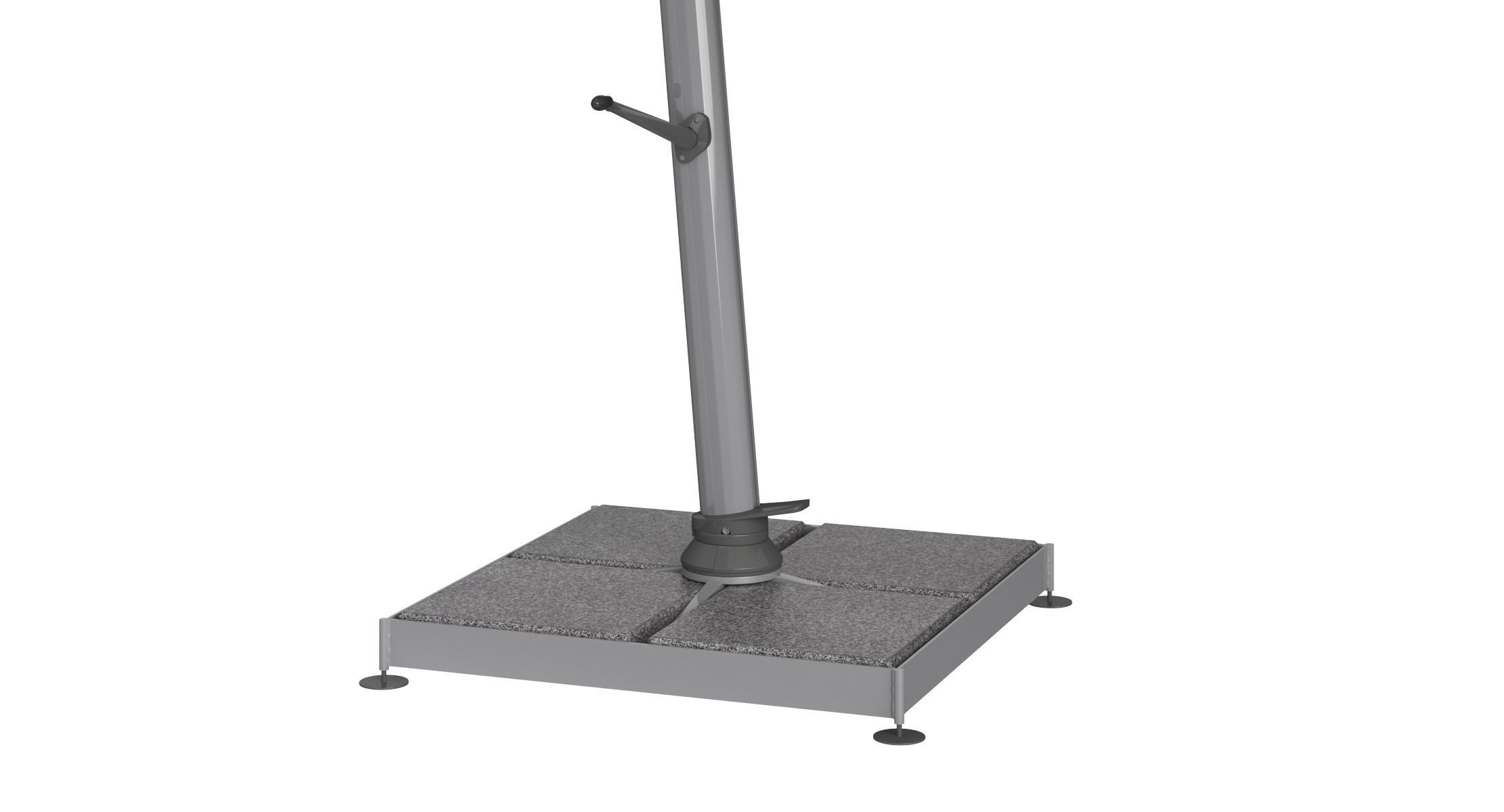 Glatz Sombrano S Plus Patio Umbrella Sunshade 3D model_9