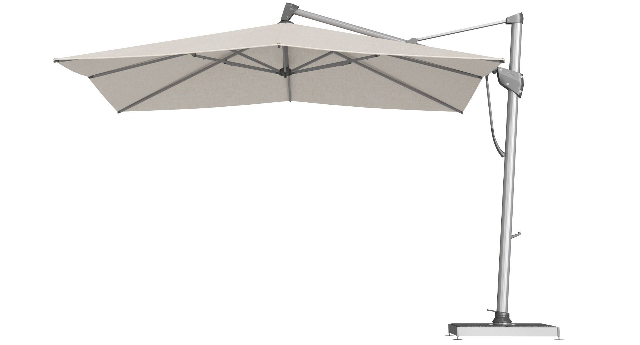 Glatz Sombrano S Plus Patio Umbrella Sunshade 3D model_3