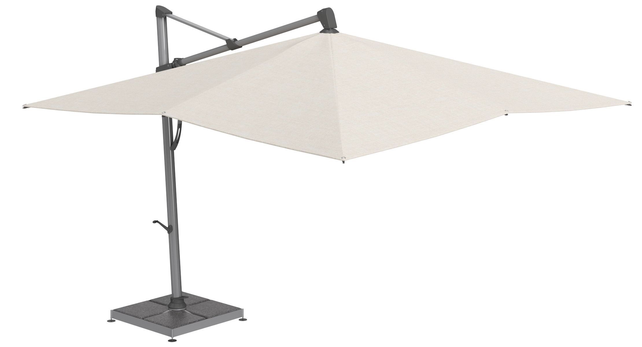 Glatz Sombrano S Plus Patio Umbrella Sunshade 3D model_4