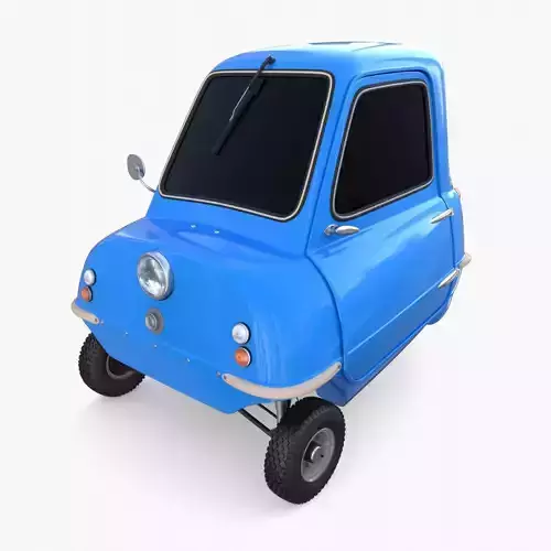 Peel P50 Blue with chassis