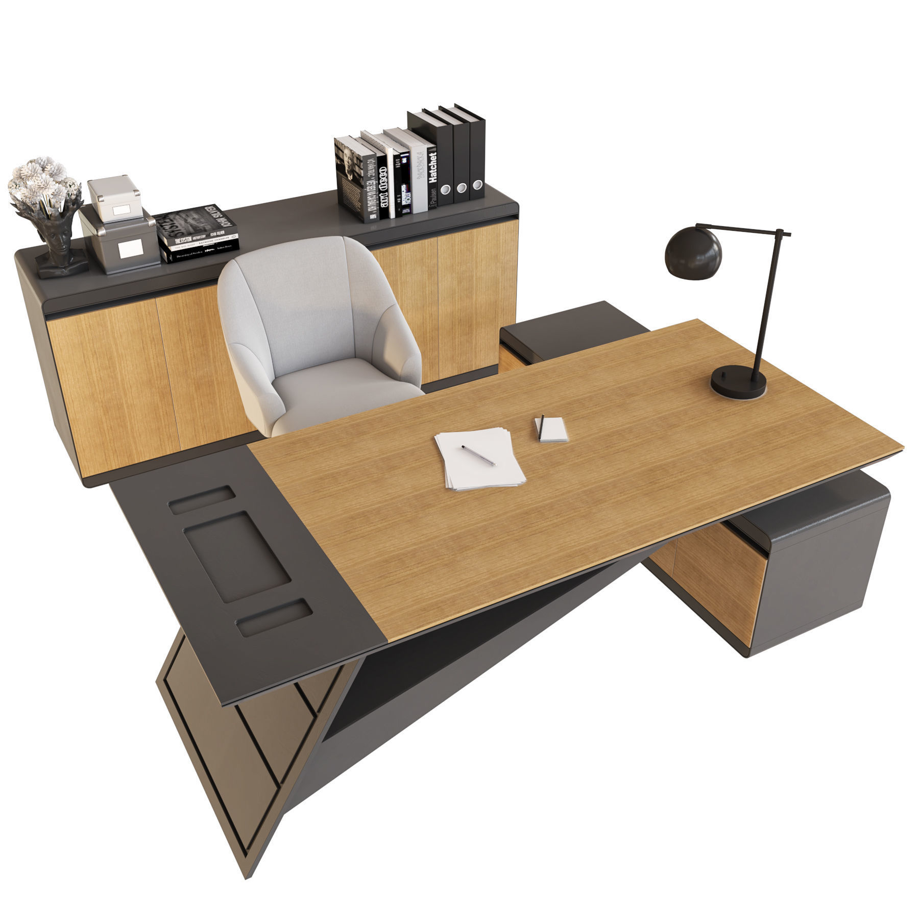 office furniture 103 3D model_1