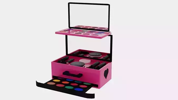 Makeup kit 3D model