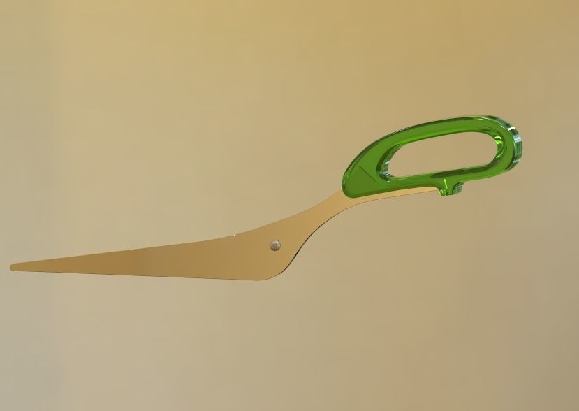 Scissor pair of scissors 3D print model_22