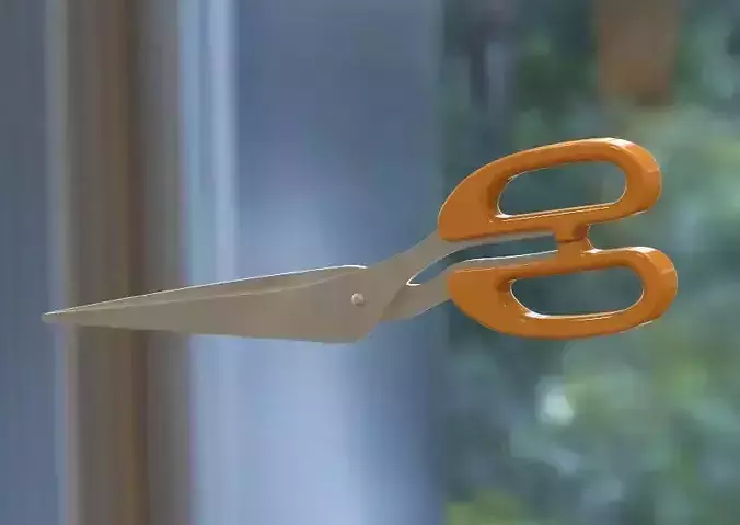 Scissor pair of scissors 3D print model
