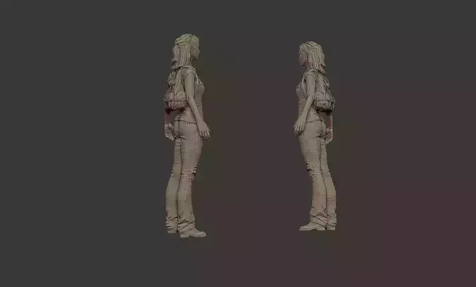 Tess last of us 3D print model