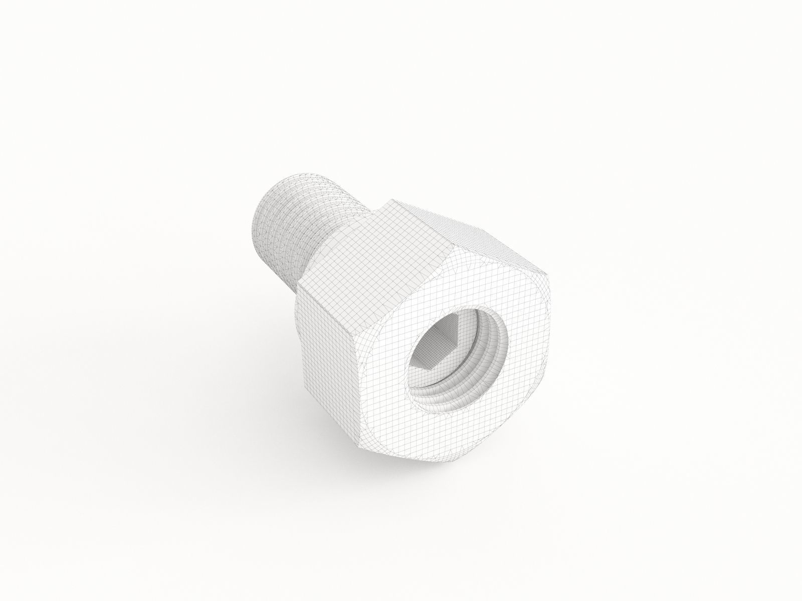 Screw 84 3D model_1