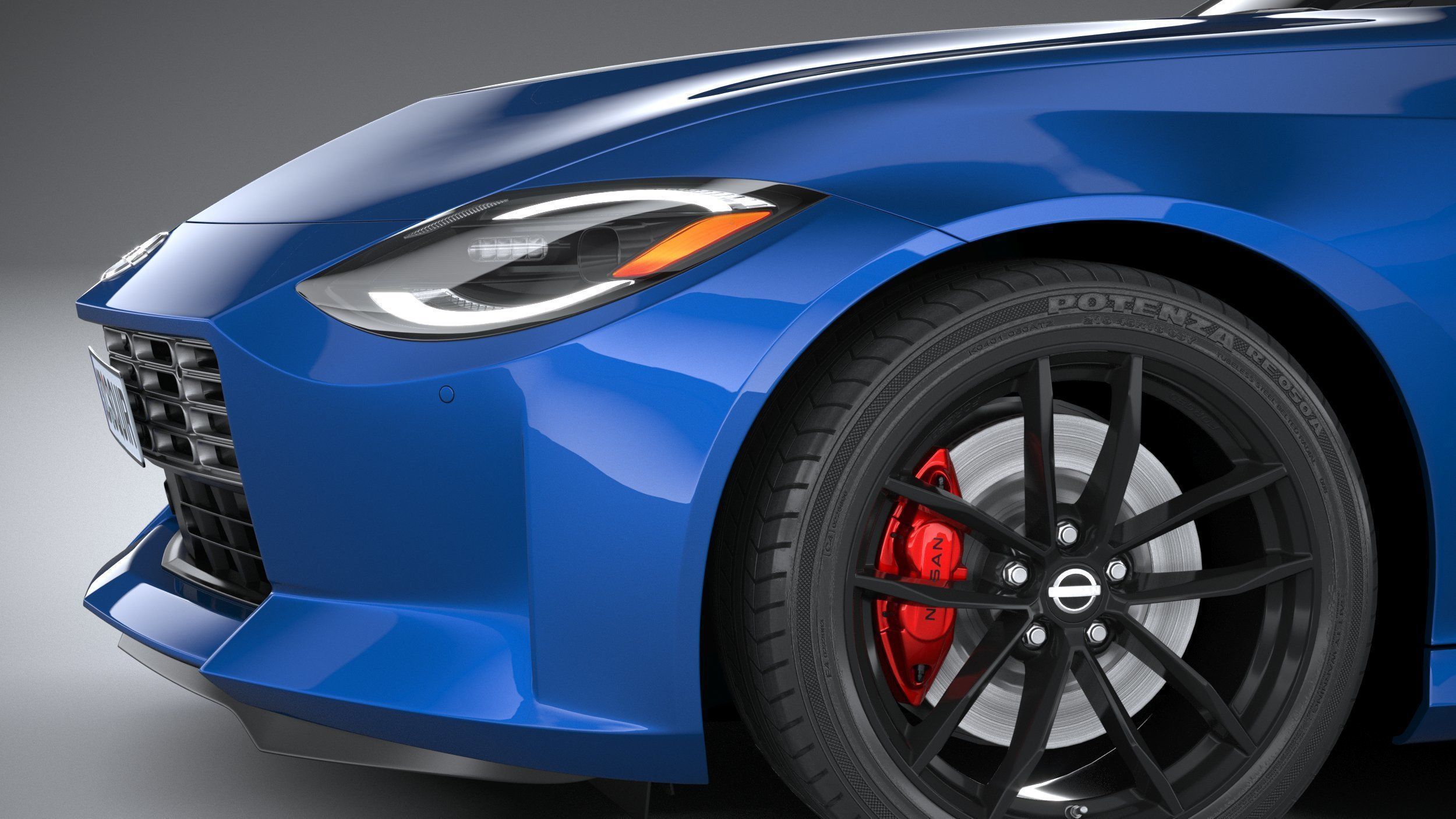 Nissan Z 2023 3D model_3