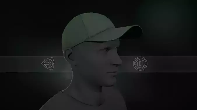 Green Basketball Hat