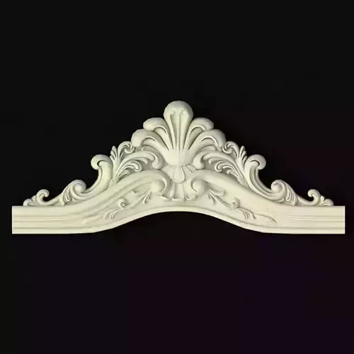 Central decor ornament for furniture