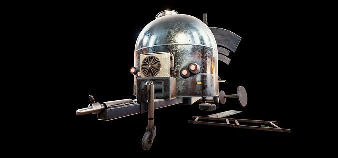Game-ready Food Truck Pack With project files Low-poly 3D model 6