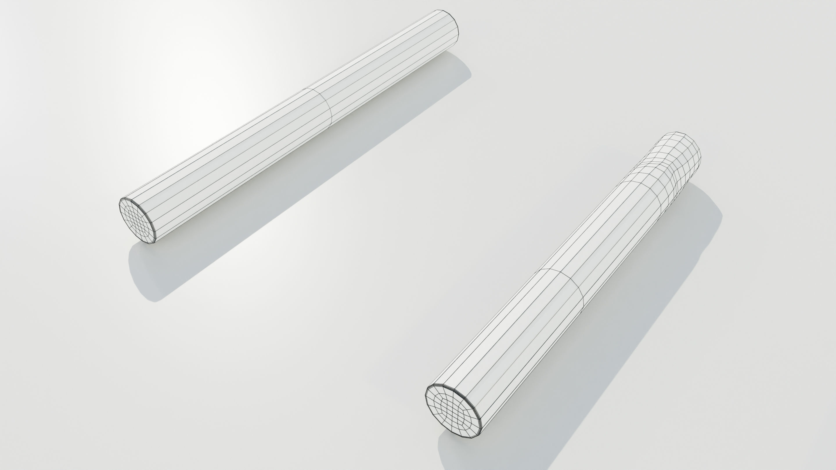 Cigarettes Low-poly 3D model_17