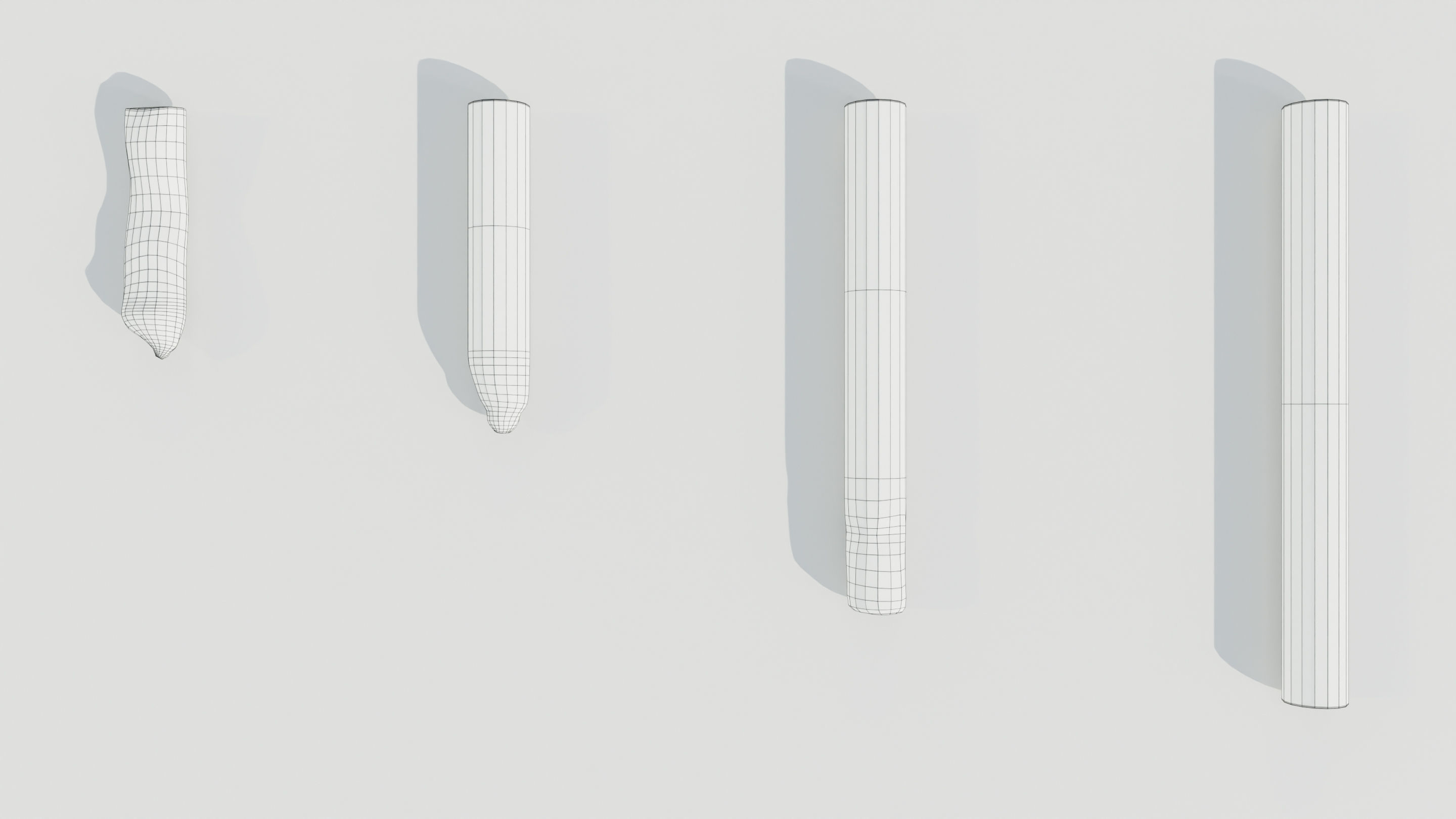 Cigarettes Low-poly 3D model_20
