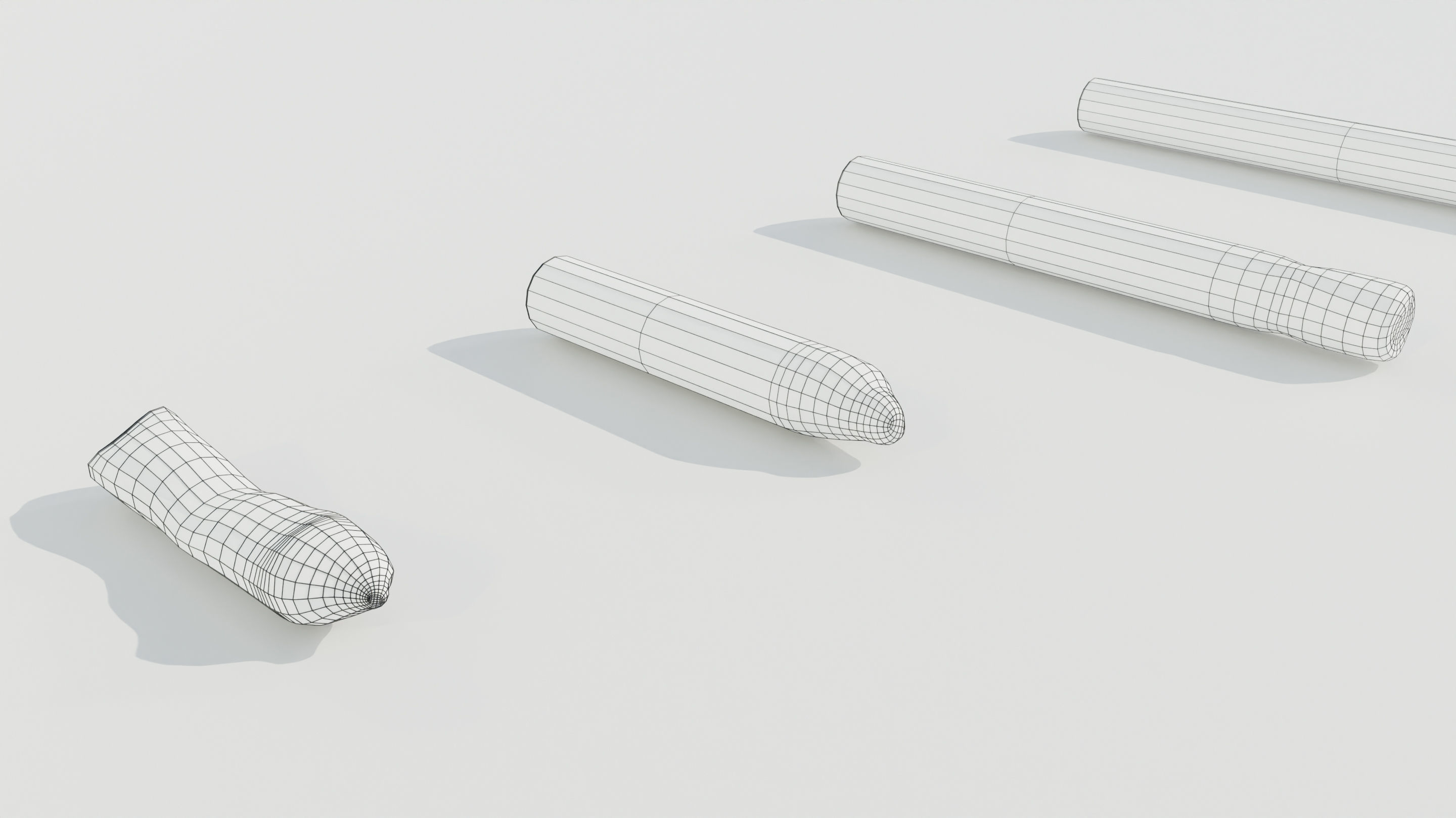 Cigarettes Low-poly 3D model_18