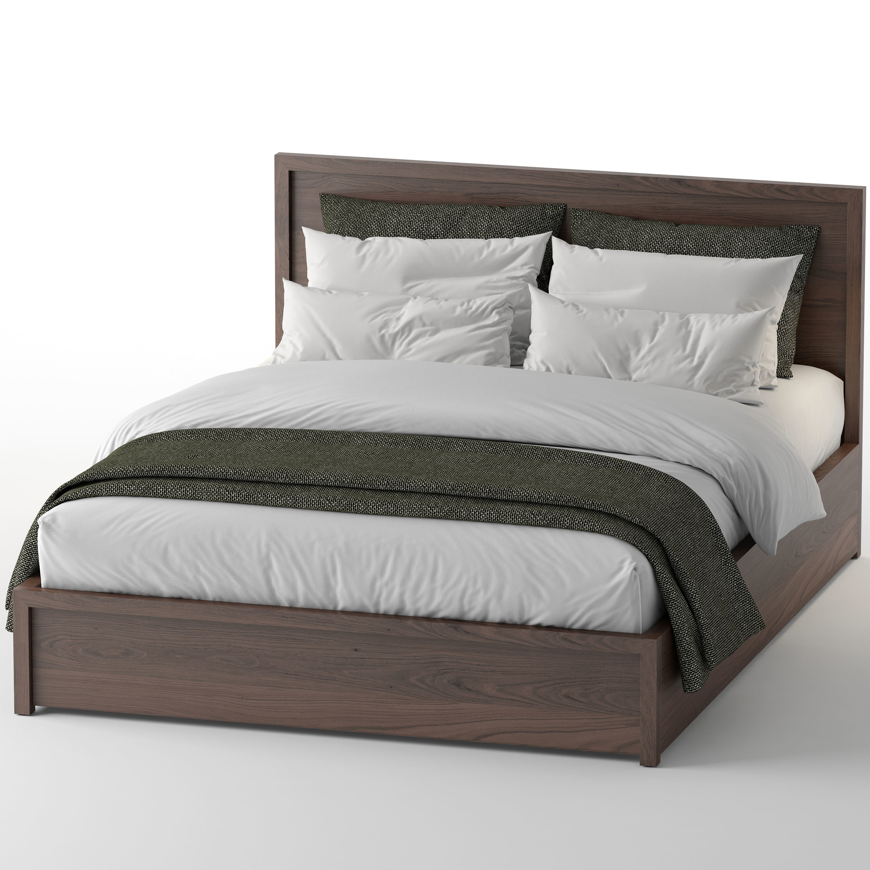 EQ3 Marcel panel bed   3D model_1