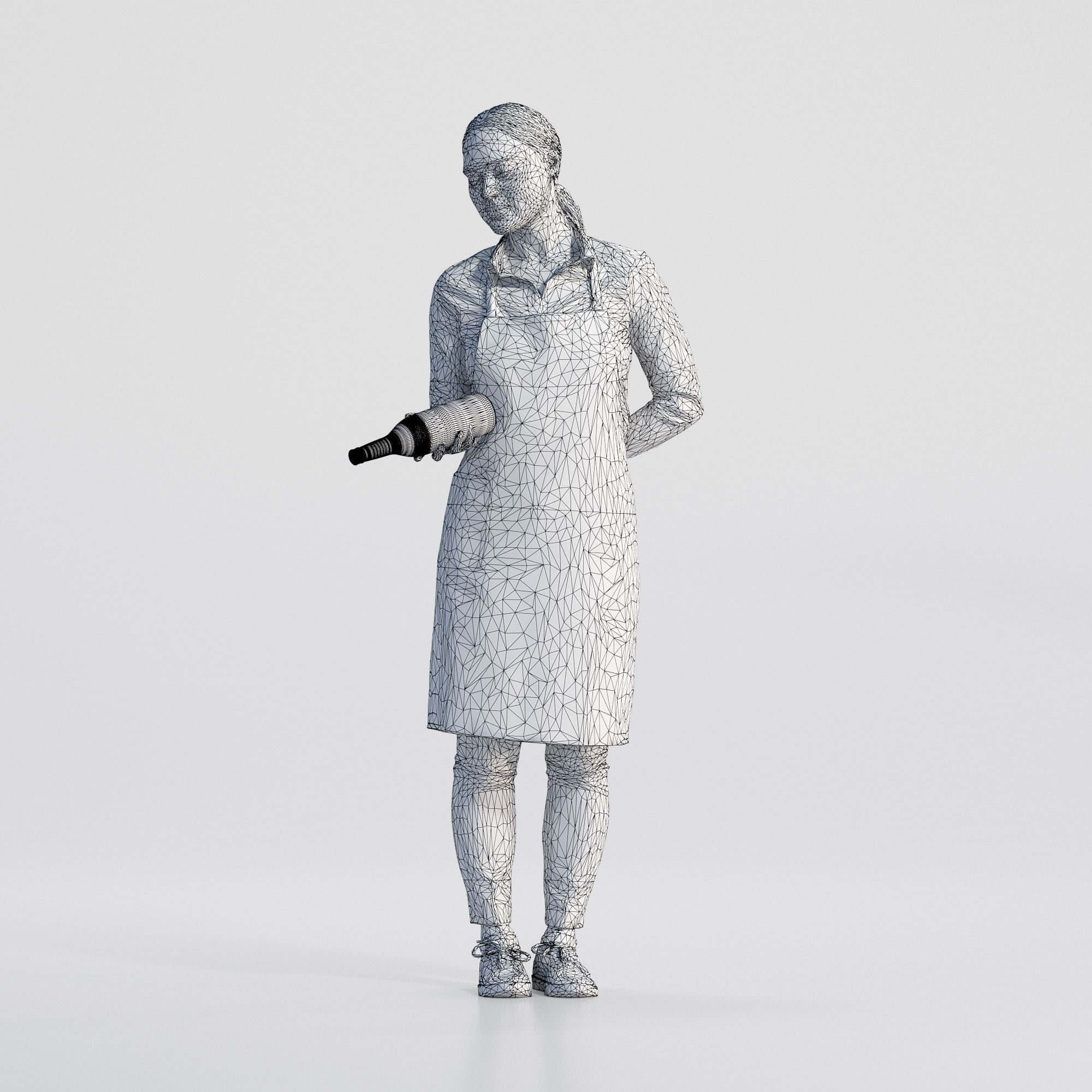 Bundle Restaurant 002 3D model_4