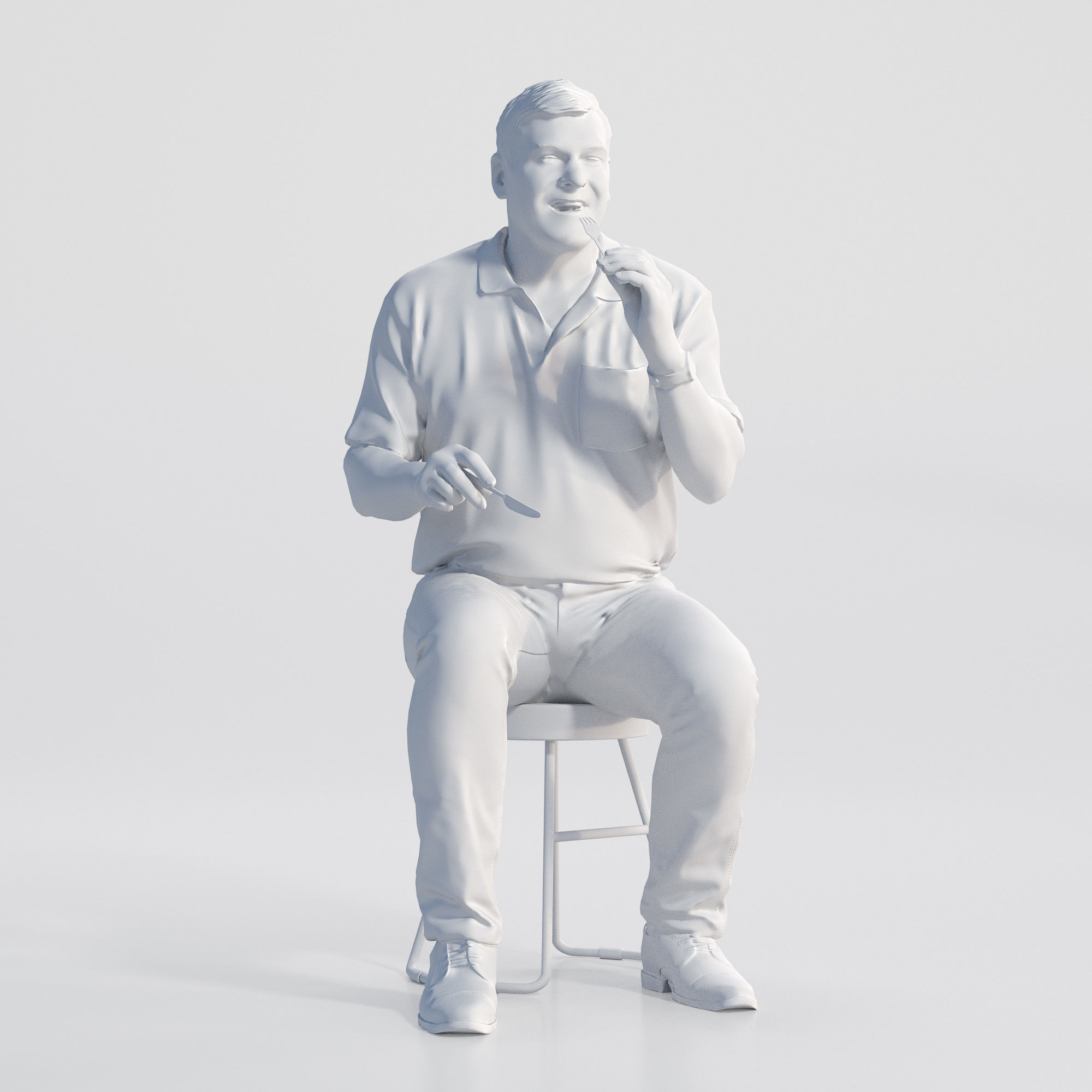 Bundle Restaurant 002 3D model_19