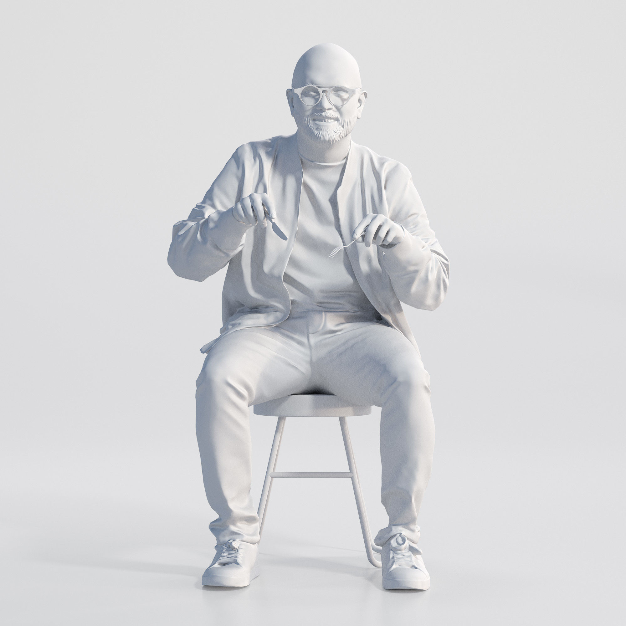 Bundle Restaurant 002 3D model_23