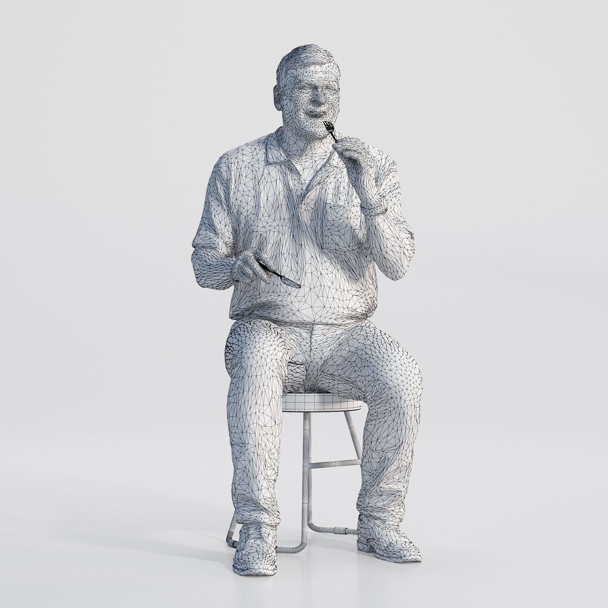 Bundle Restaurant 002 3D model_20