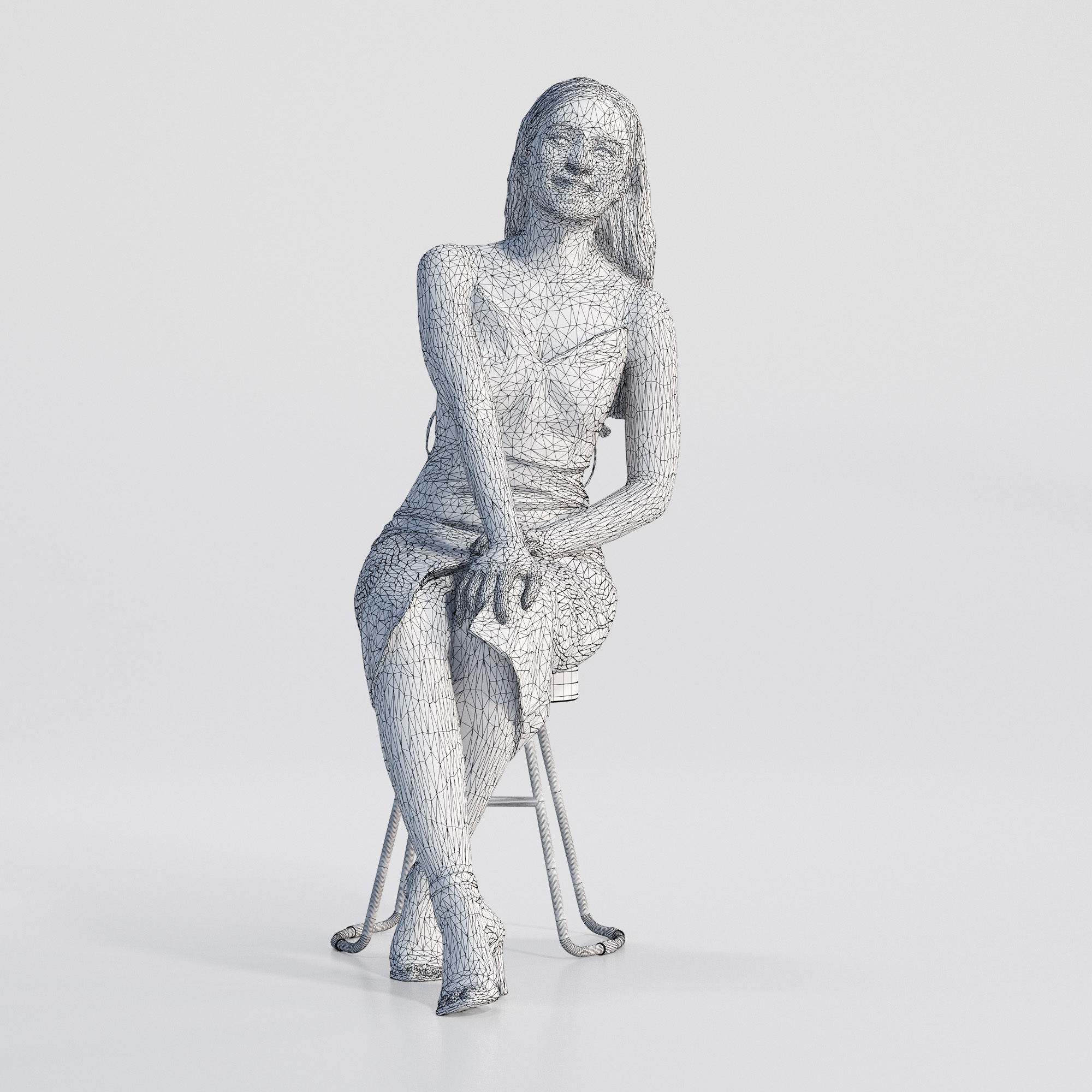 Bundle Restaurant 002 3D model_16