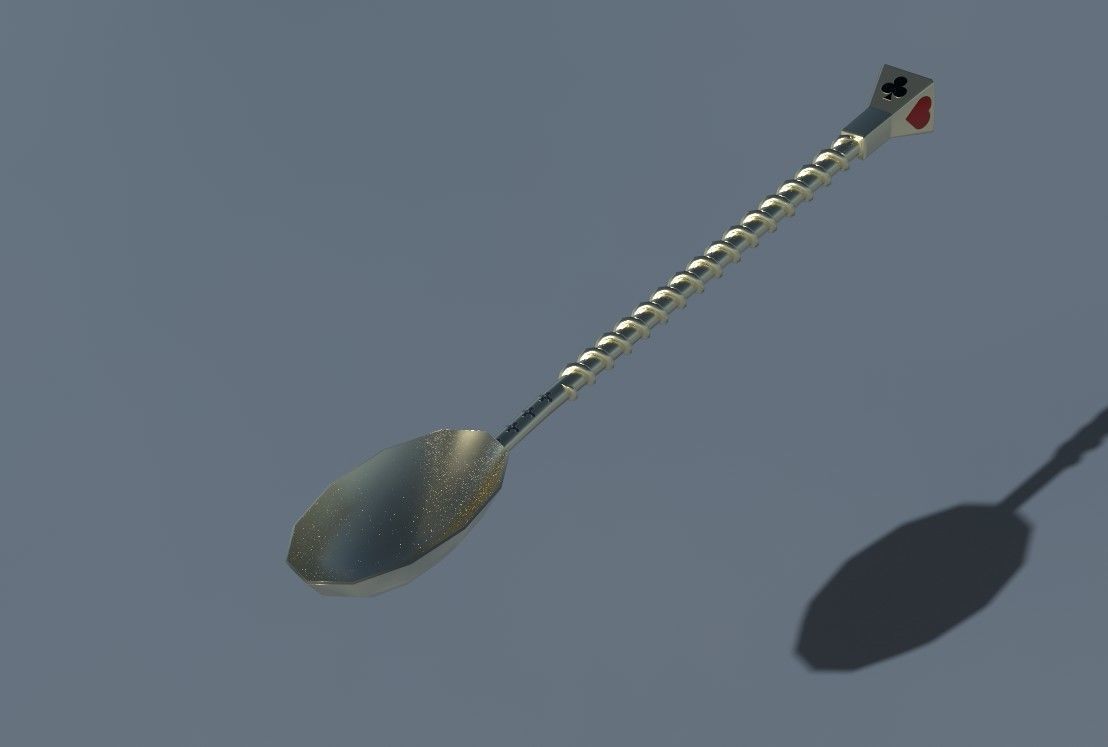 Tea pot Low-poly 3D model_1