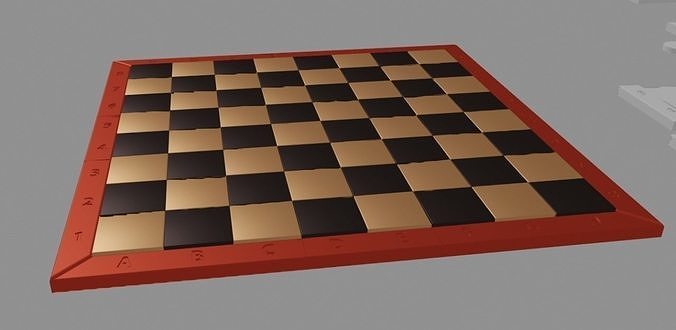 MODULAR CHESSBOARD - classic model - FREE Free 3D model