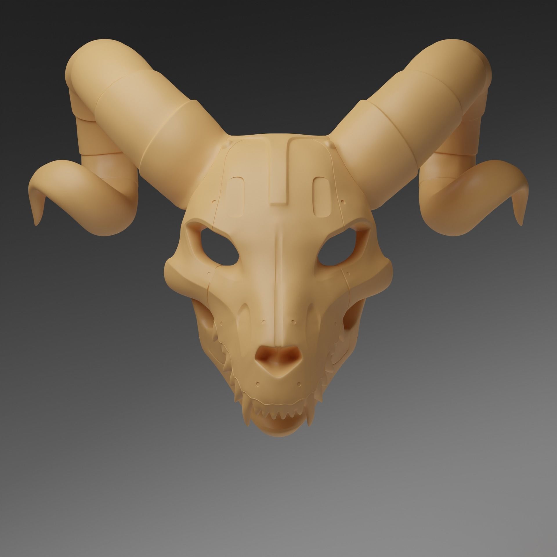 REVENANT UNHOLY BEAST LEGENDARY MASK APEX LEGENDS 3D print model_3