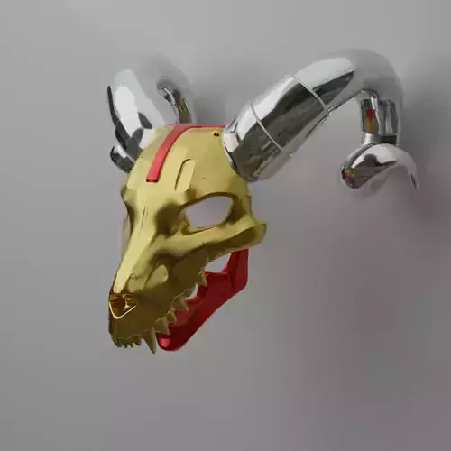 REVENANT UNHOLY BEAST LEGENDARY MASK APEX LEGENDS 3D print model