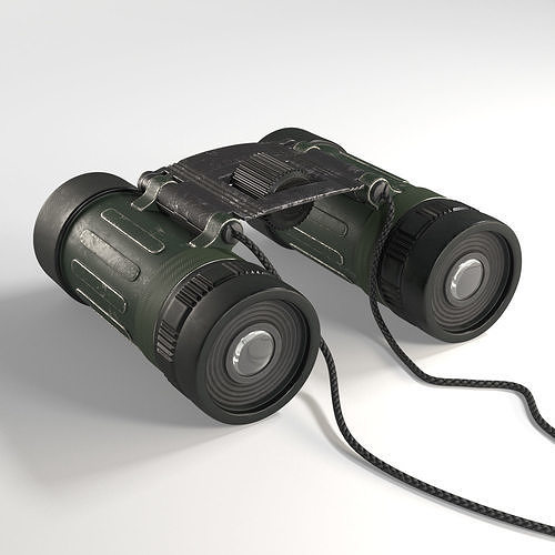 Army binocular 3D model