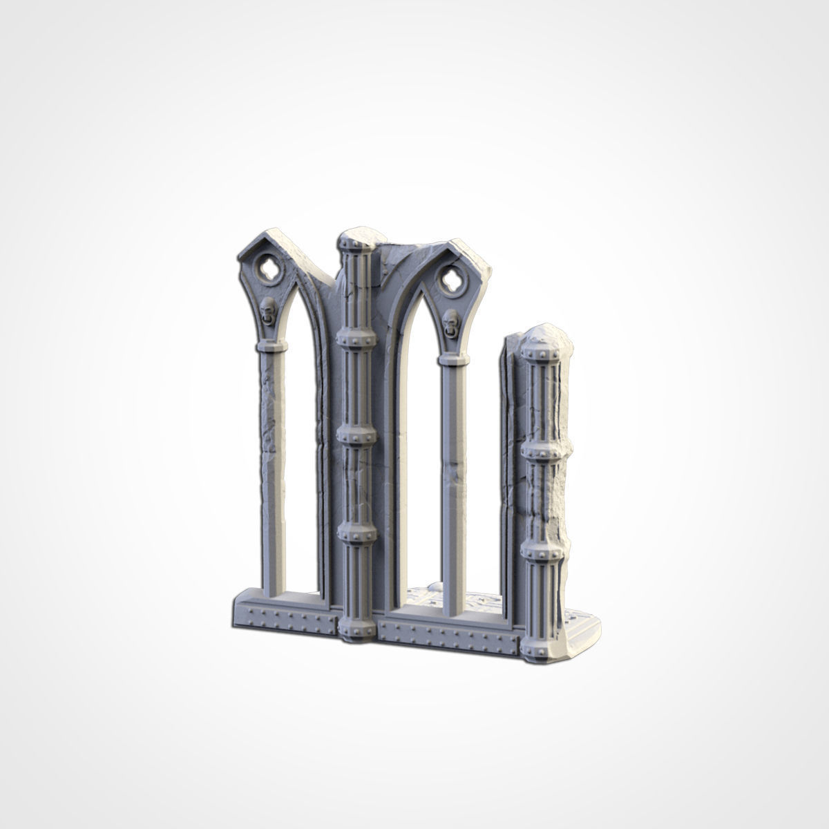 CATHEDRAL RUINS 3D print model_9