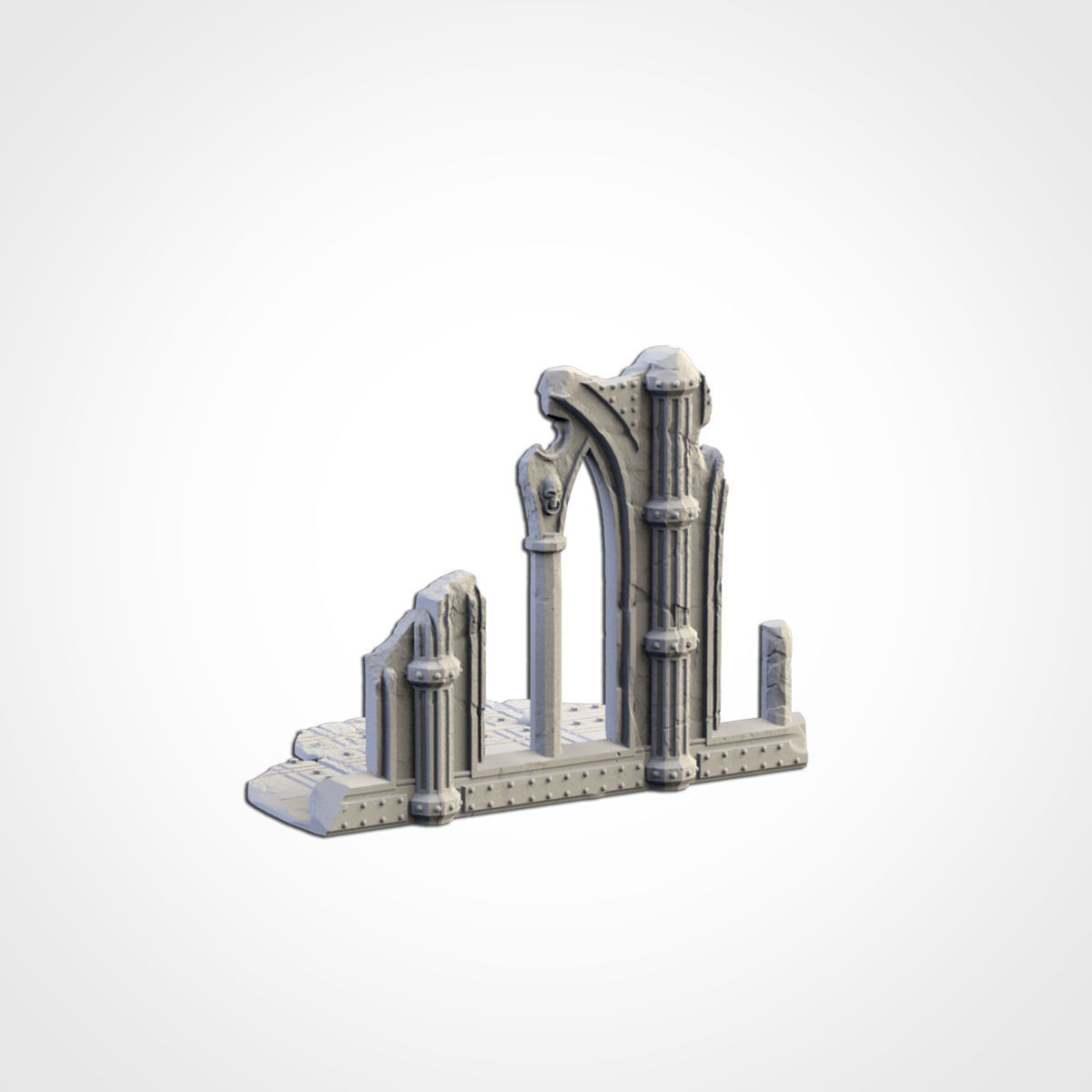 CATHEDRAL RUINS 3D print model_13