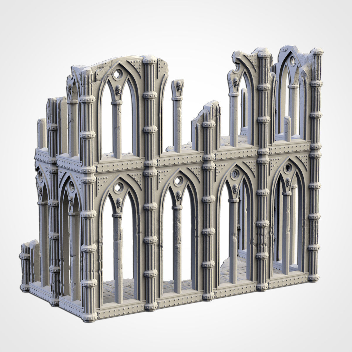 CATHEDRAL RUINS 3D print model_7